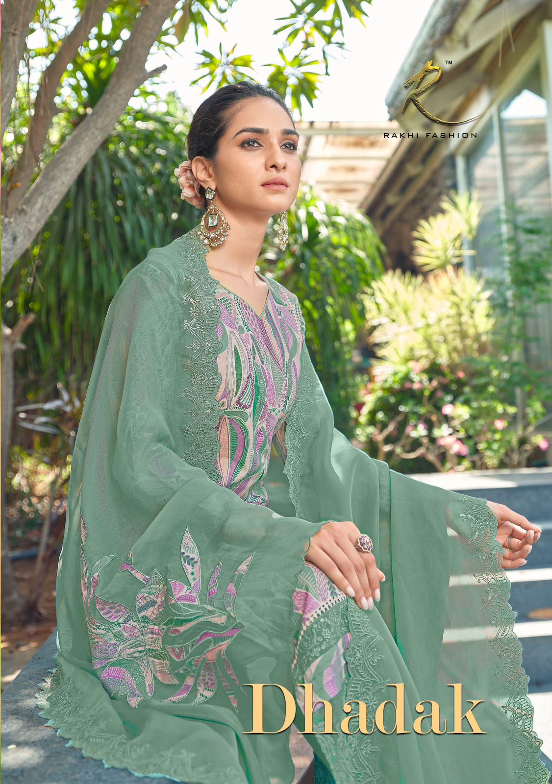 Dhadak Rakhi Fashion Pure Viscose Pant Style Suits Wholesale Rate