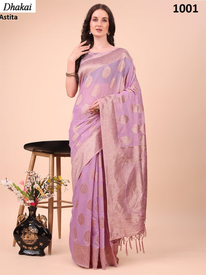 Dhakai 1001-1003 Astita Cotton Sarees Supplier
