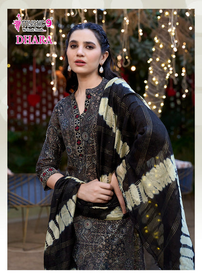 Dhara Vol 1 Mystic 9 Vetican Readymade Pant Style Suits Exporter
