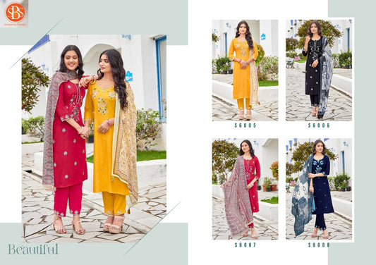 Dharini Sbs Rayon Readymade Pant Style Suits Manufacturer