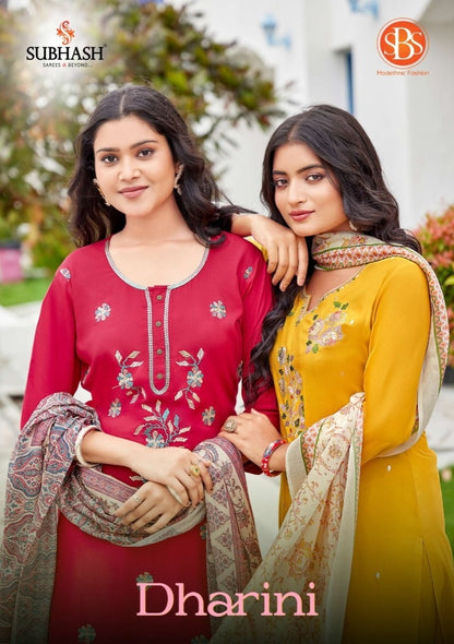 Dharini Sbs Rayon Readymade Pant Style Suits Manufacturer