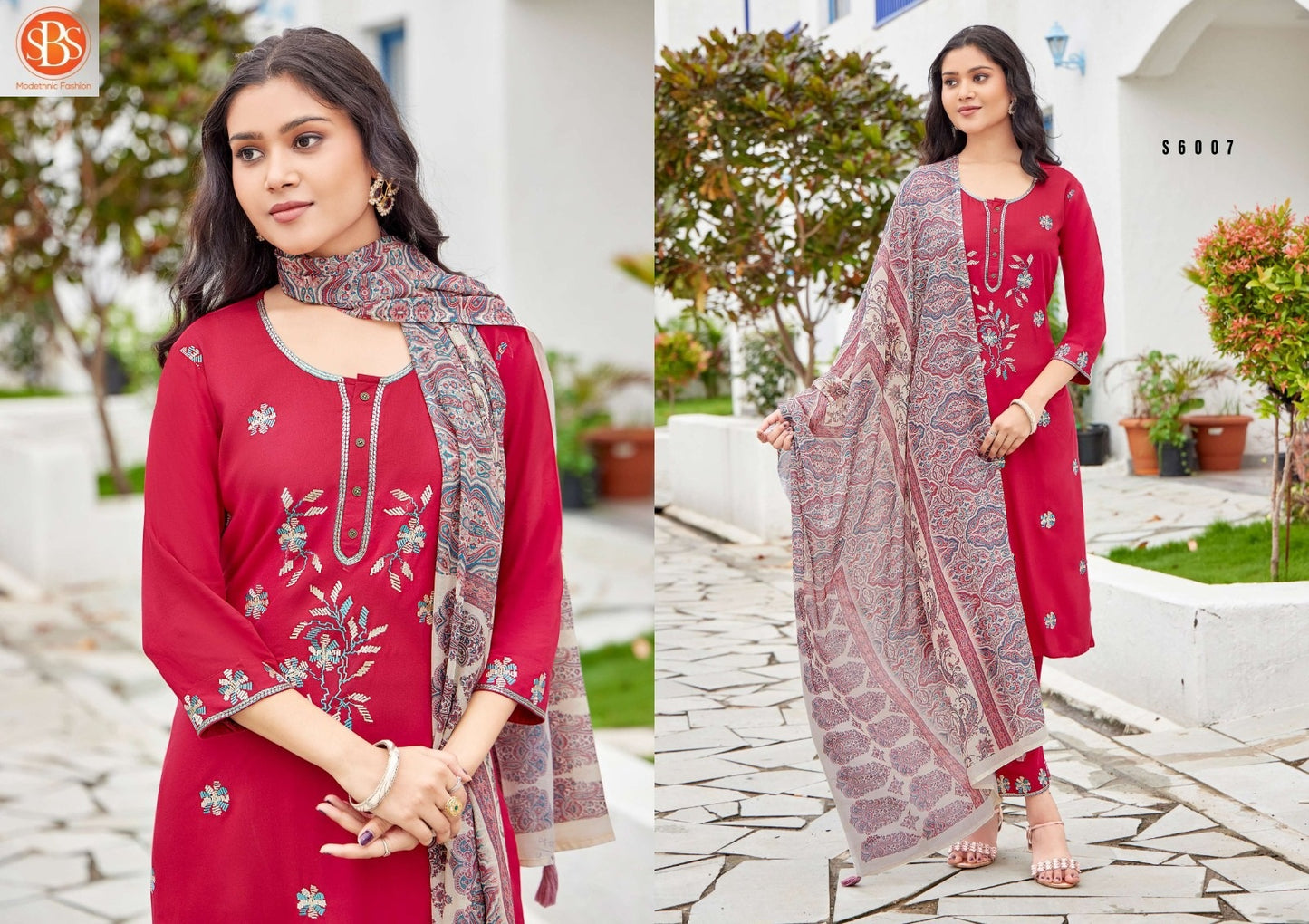 Dharini Sbs Rayon Readymade Pant Style Suits Manufacturer