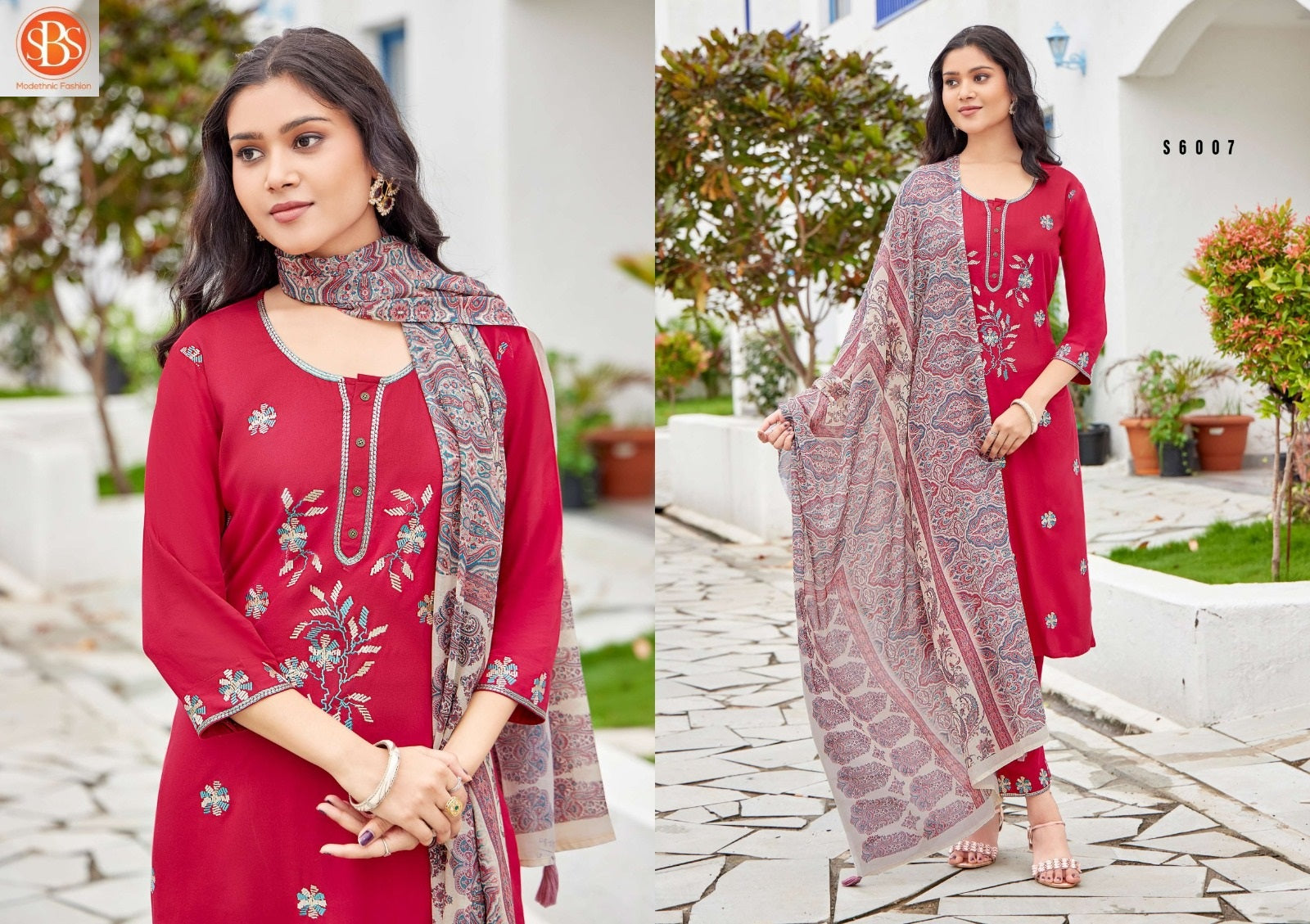 Dharini Sbs Rayon Readymade Pant Style Suits Manufacturer