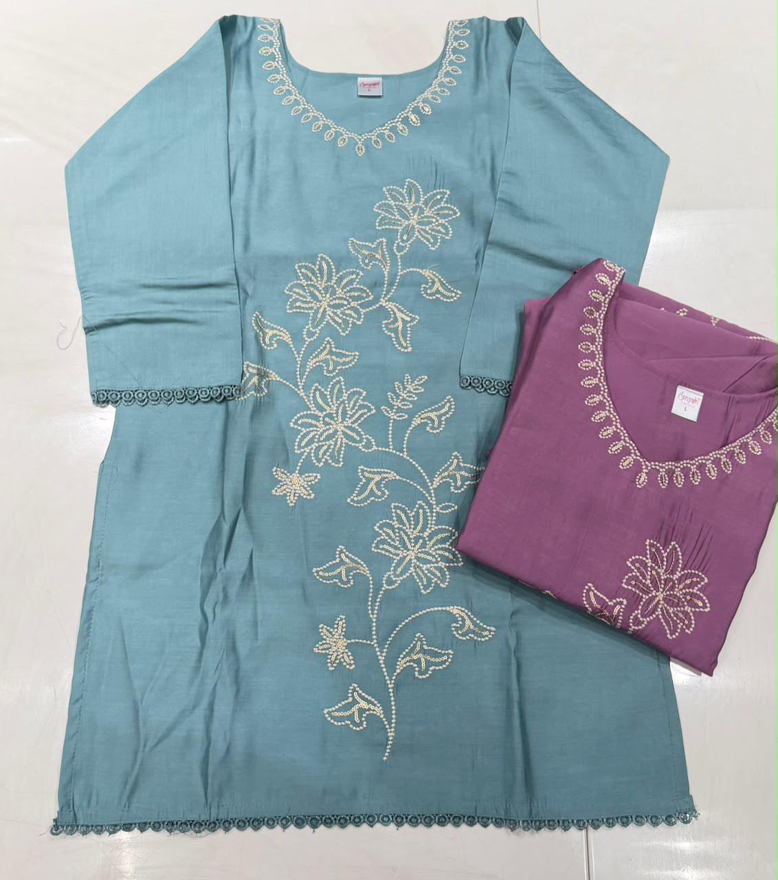 Dharti Anjish Roman Silk Co Ord Set Supplier India