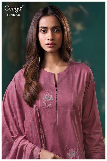Dhiya S5167 Ganga Corduroy Pant Style Suits Exporter India