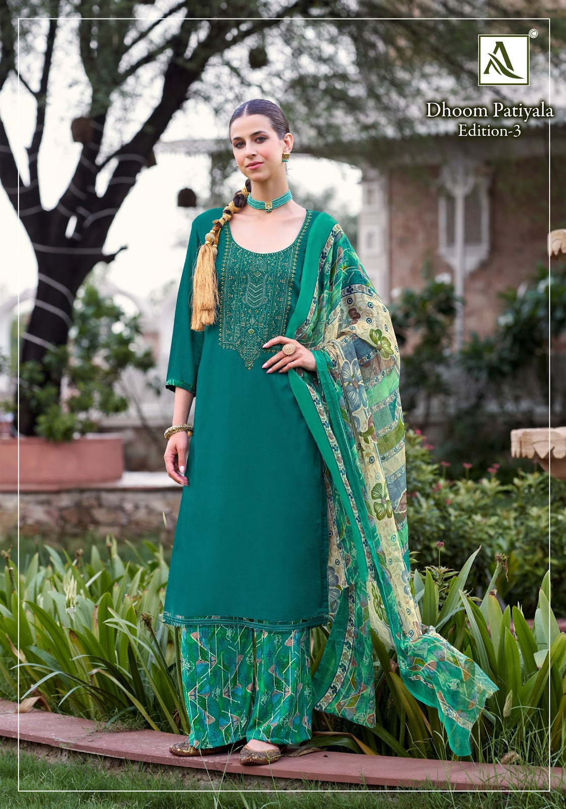 Dhoom Patiyala Edition 3 Alok Viscose Reyon Karachi Salwar Suits Exporter India