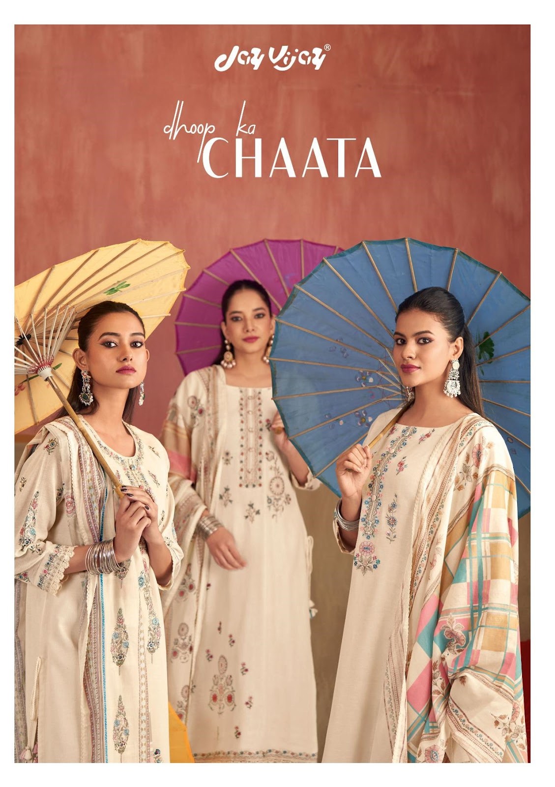 Dhoop Ka Chaata Jay Vijay Lilen Pant Style Suits Wholesale Price