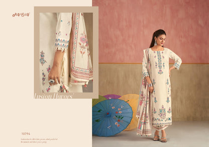 Dhoop Ka Chaata Jay Vijay Lilen Pant Style Suits Wholesale Price