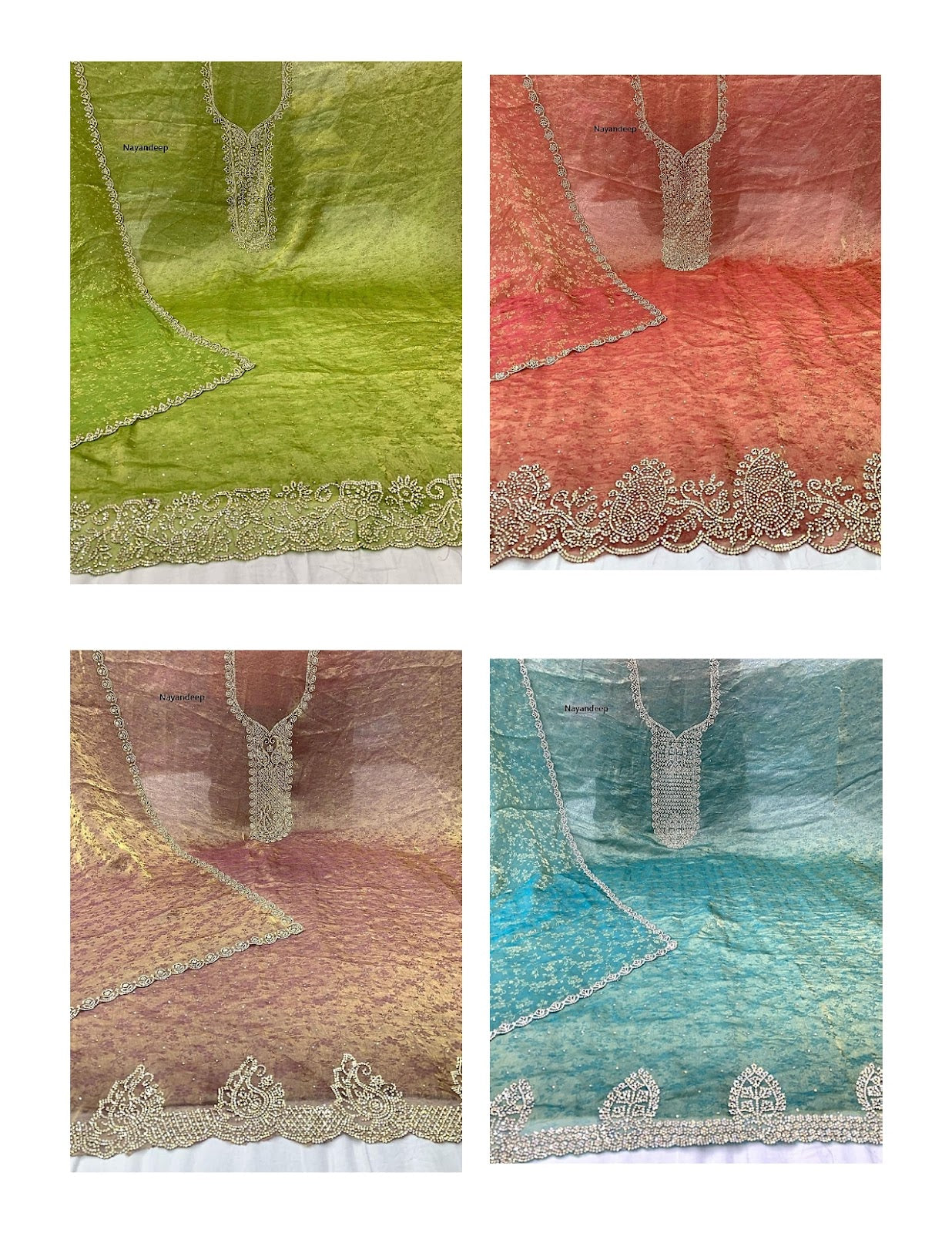 Dhriti Nayandeep Jacquard Salwar Suits Exporter India