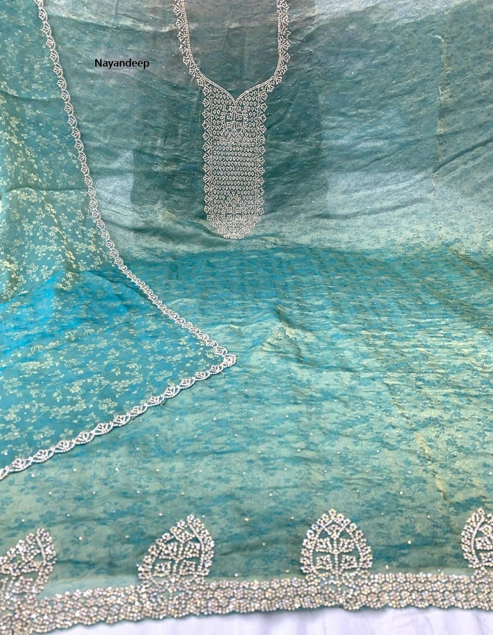 Dhriti Nayandeep Jacquard Salwar Suits Exporter India
