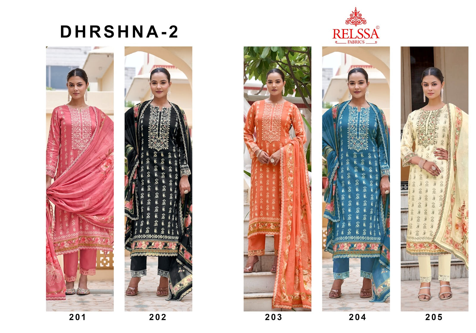 Dhrshna 2 Relssa Fabrics Pant Style Suits Manufacturer