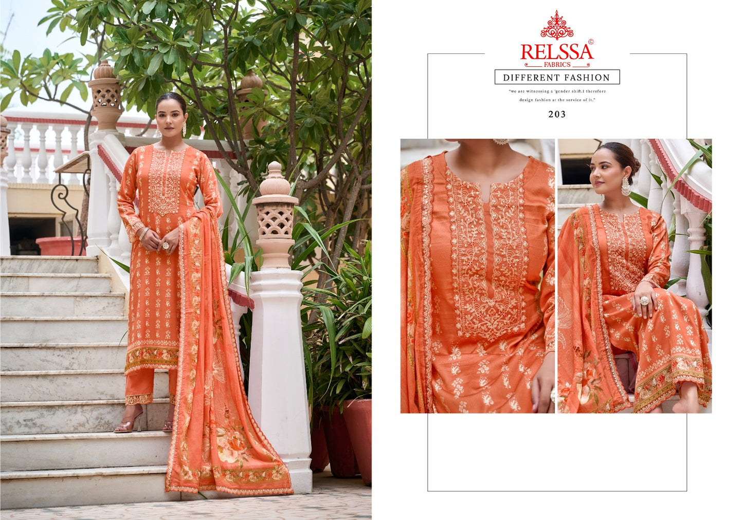 Dhrshna 2 Relssa Fabrics Pant Style Suits Manufacturer
