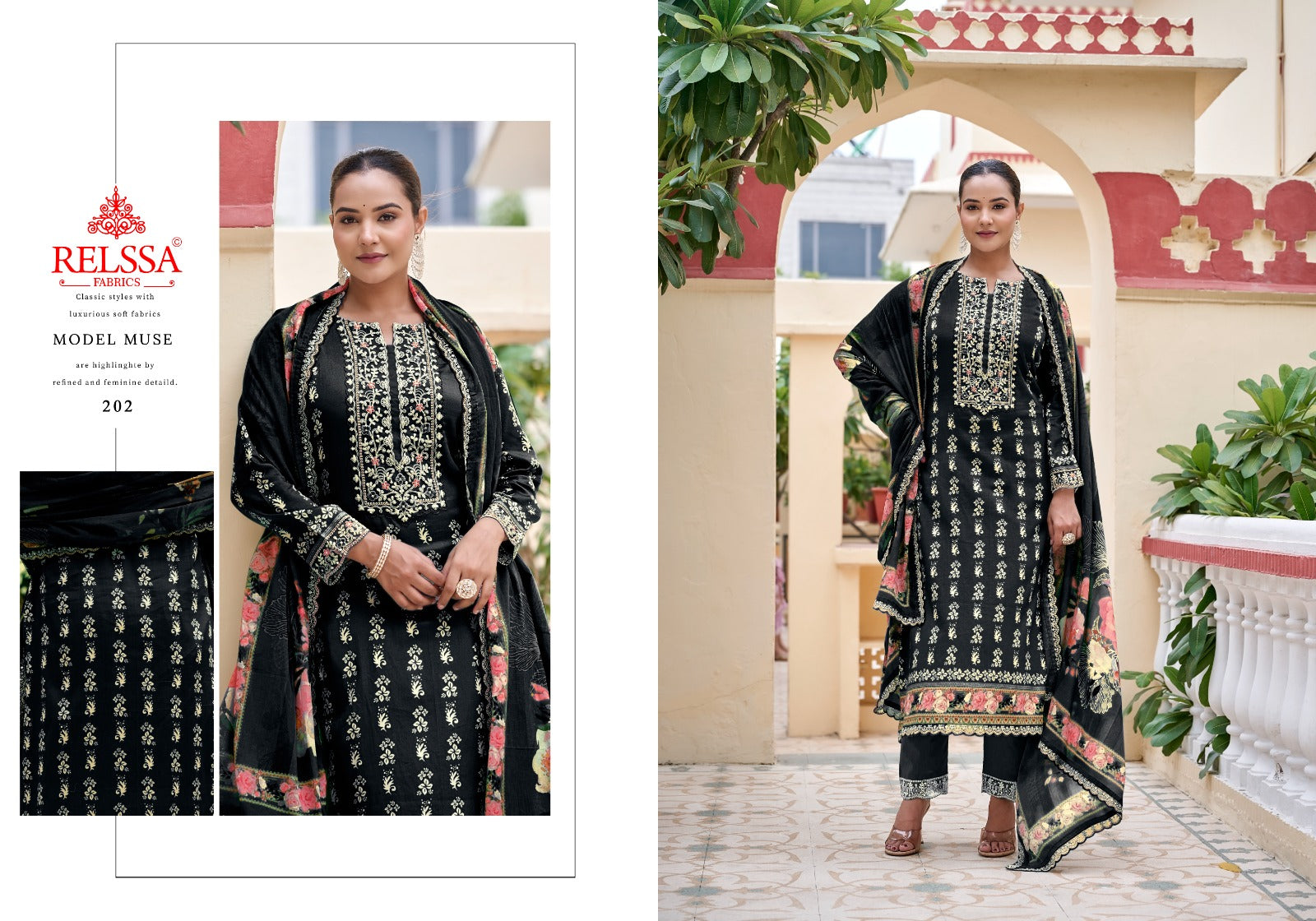 Dhrshna 2 Relssa Fabrics Pant Style Suits Manufacturer