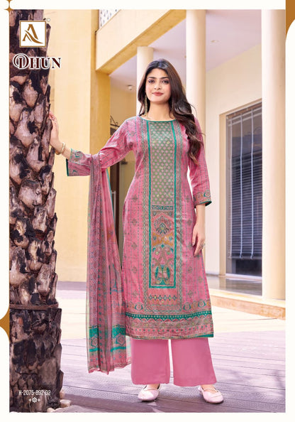 Dhun Alok Zam Karachi Salwar Suits Wholesale