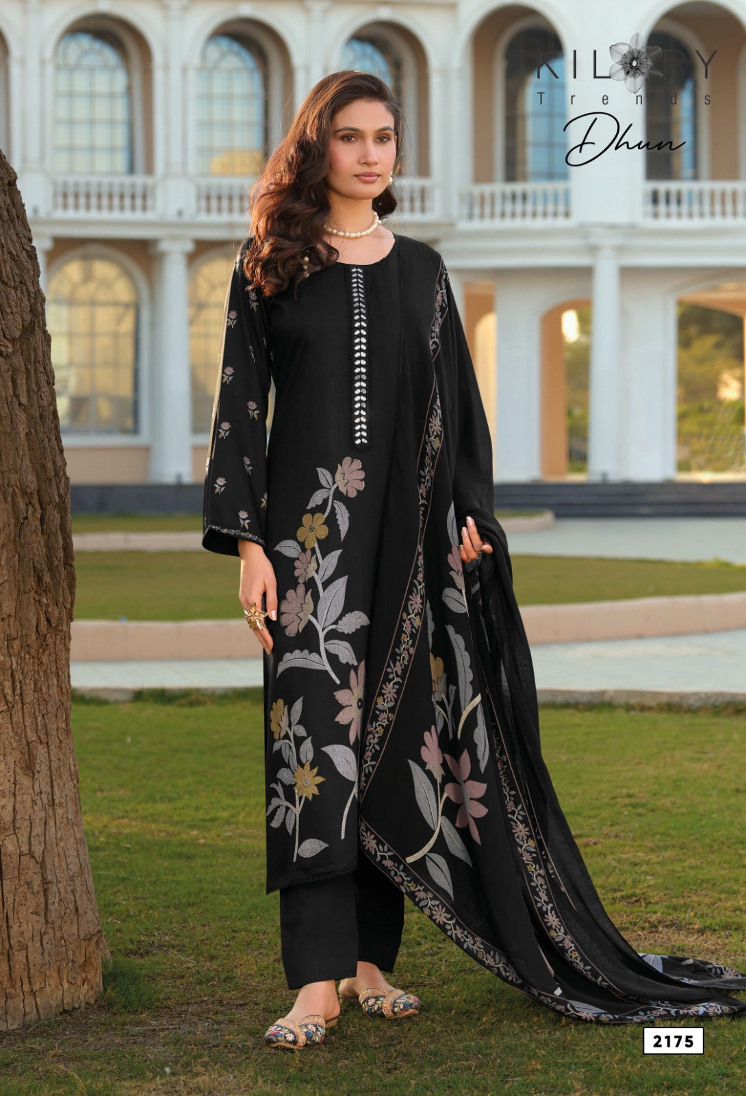 Dhun Kilory Gaji Silk Pant Style Suits Wholesale