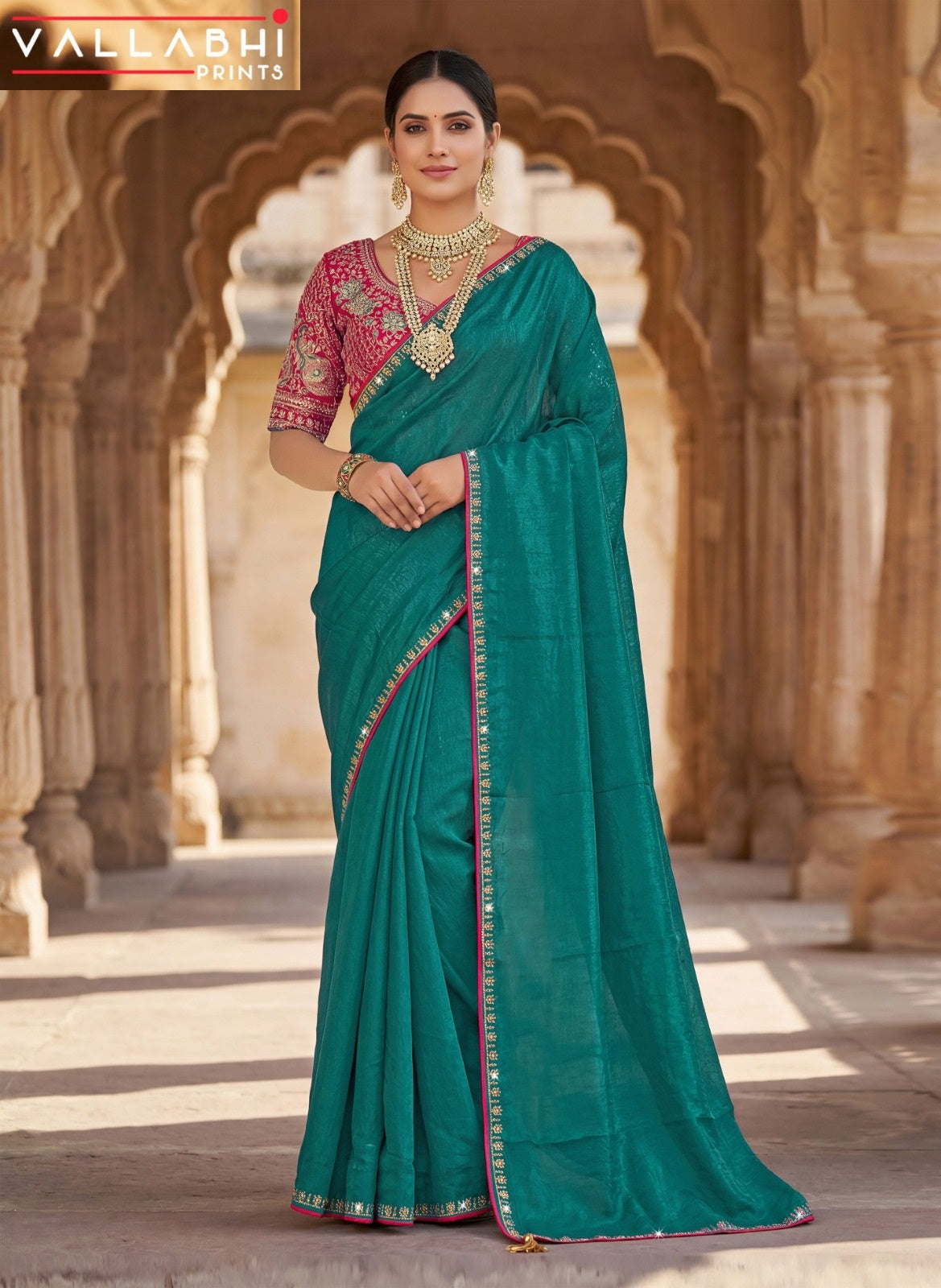 Dhupika Vallabhi Prints Satin Sarees Supplier India