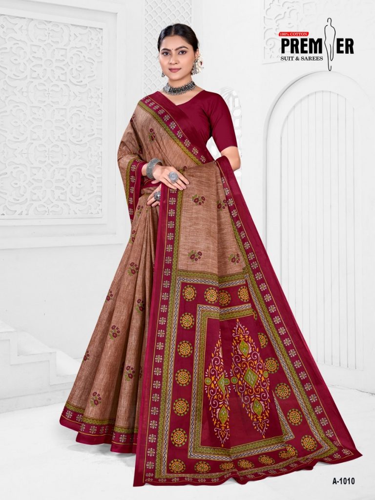 Dhurandhar Premier Cotton Sarees Manufacturer Gujarat