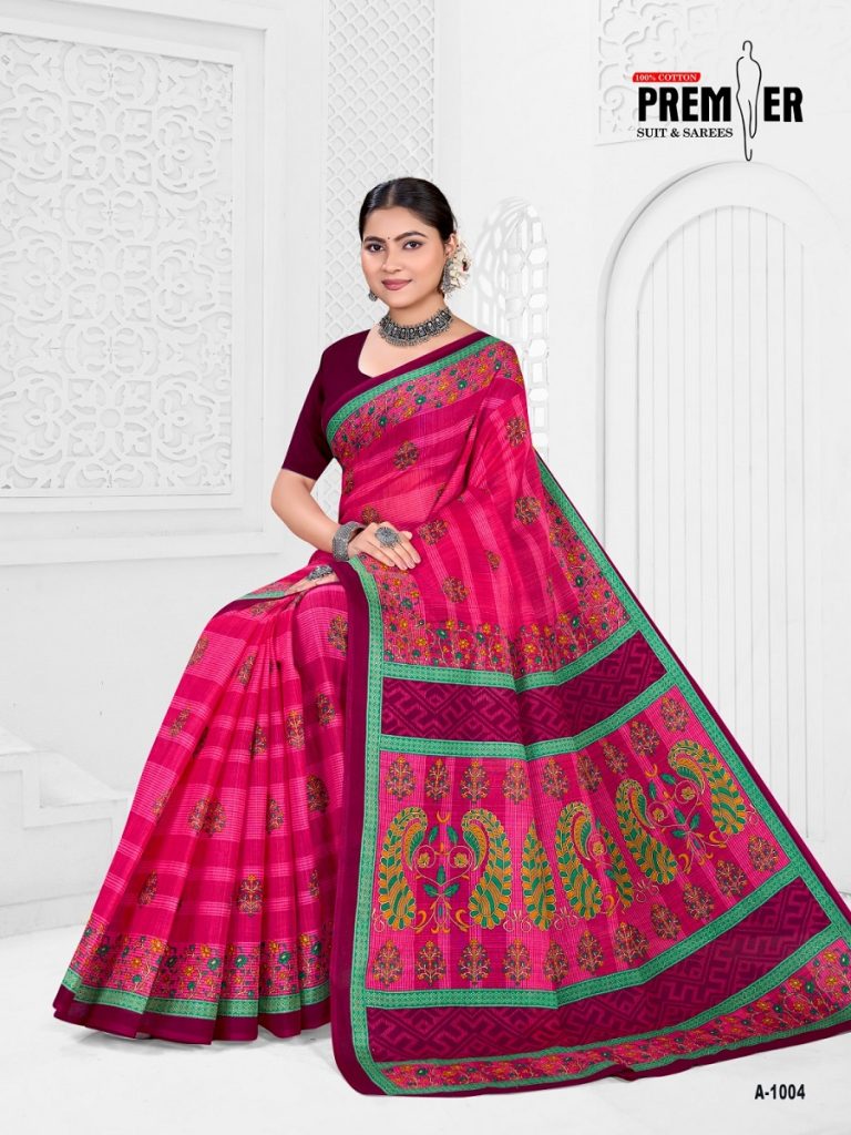 Dhurandhar Premier Cotton Sarees Manufacturer Gujarat
