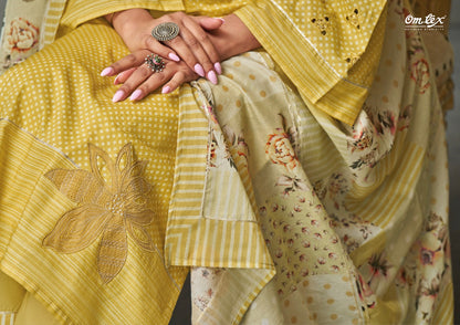 ध्वनि ओमटेक्स लॉन कॉटन पैंट स्टाइल सूट