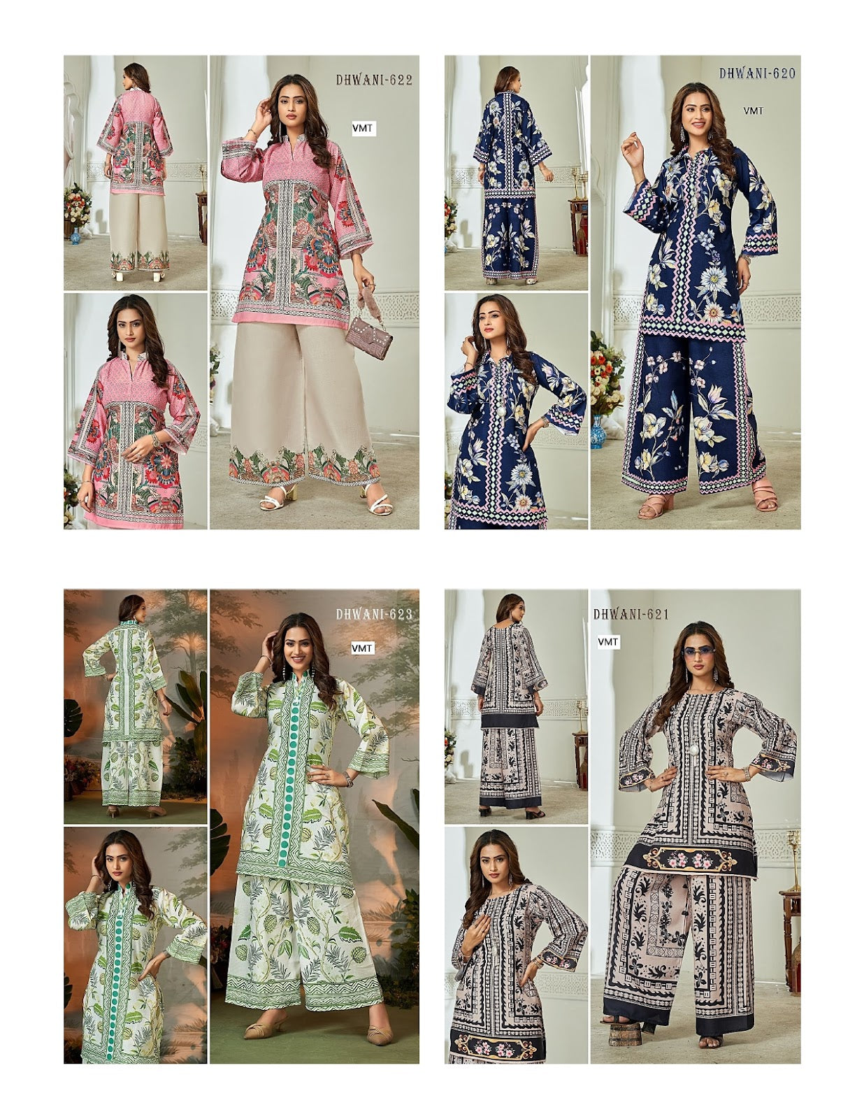 Dhwani Vmt Linen Co Ord Set Manufacturer India