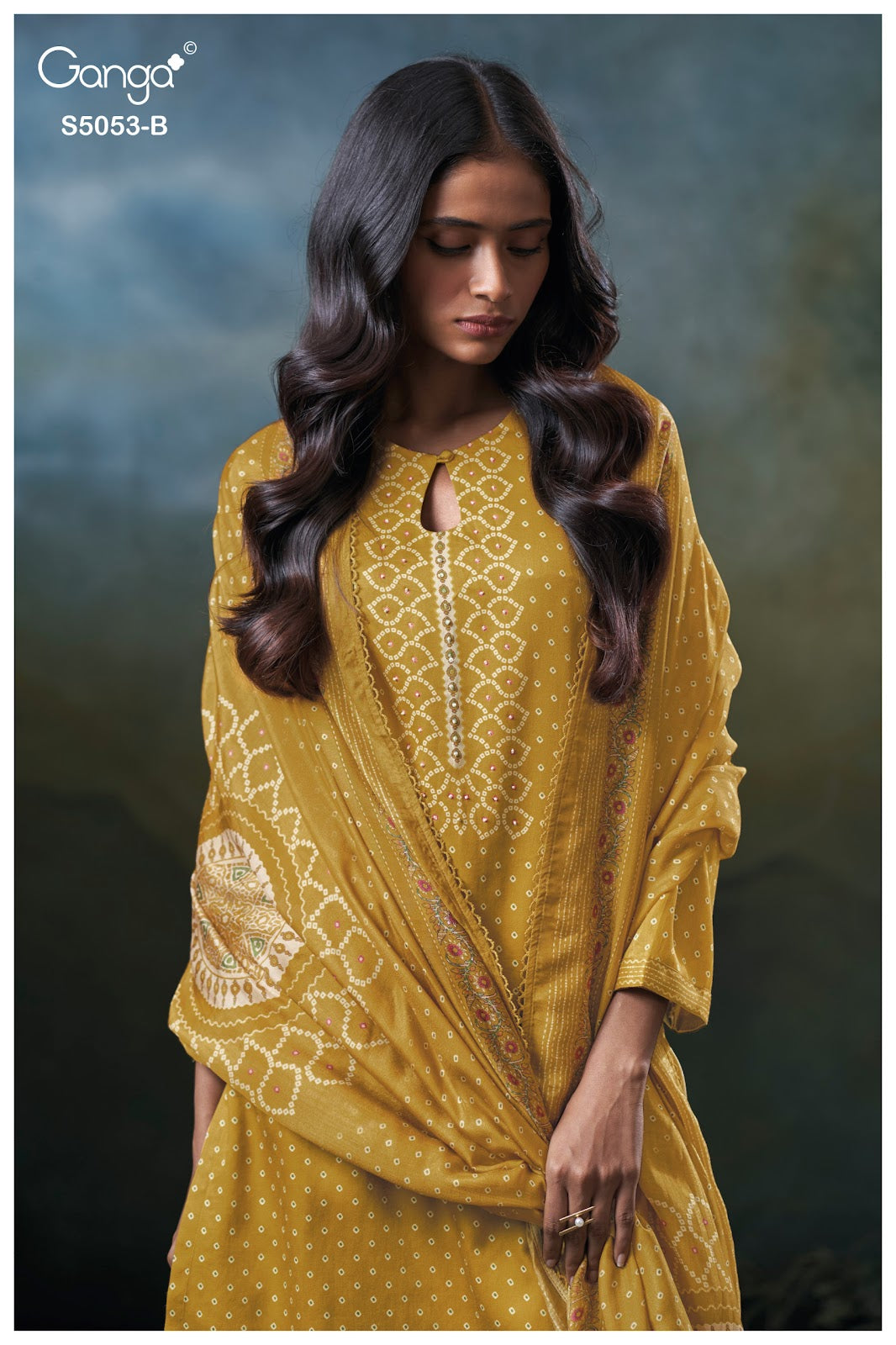 Diantha S5053 Ganga Cotton Satin Plazzo Style Suits Wholesaler India