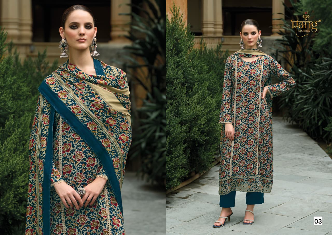 Didaar Rang Fashion Pure Pashmina Suits Wholesale Rate