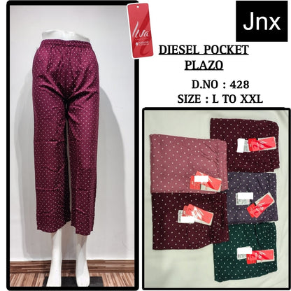 Diesel Jnx Liva Rayon Branded Palazzo Manufacturer