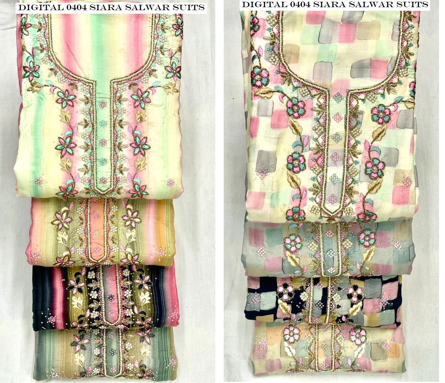 Digital 0404 Siara Viscose Muslin Salwar Suits Wholesale Rate