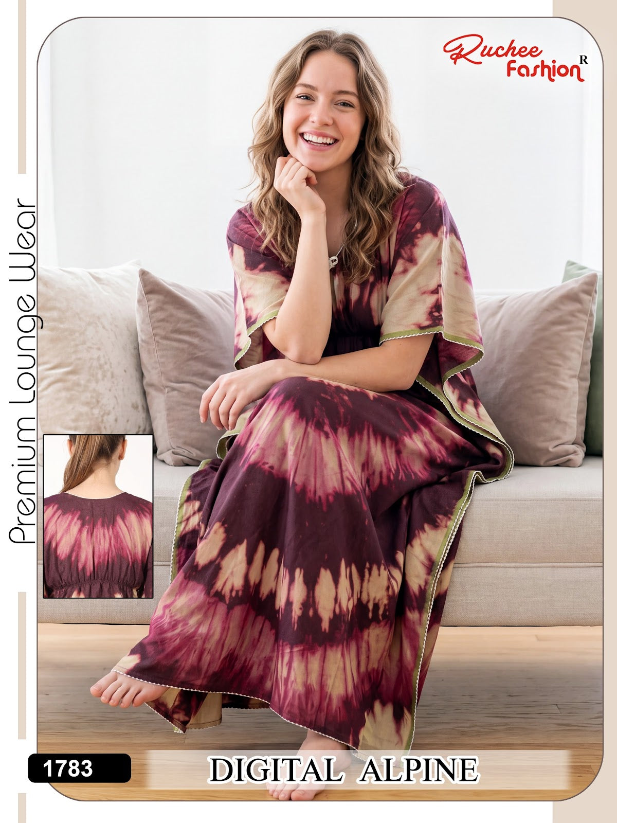 Digital Alpine 1781-1787 Ruchee Fashion Kaftans Wholesale Price