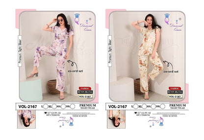 Digital Print 141025 Diamond Queen Reyon Co Ord Set Supplier Gujarat