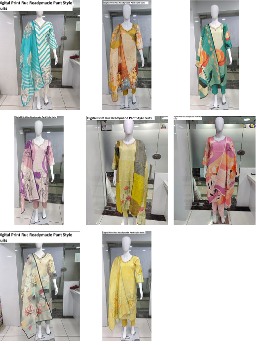 Digital Print Ruc Muslin Readymade Pant Style Suits Exporter India