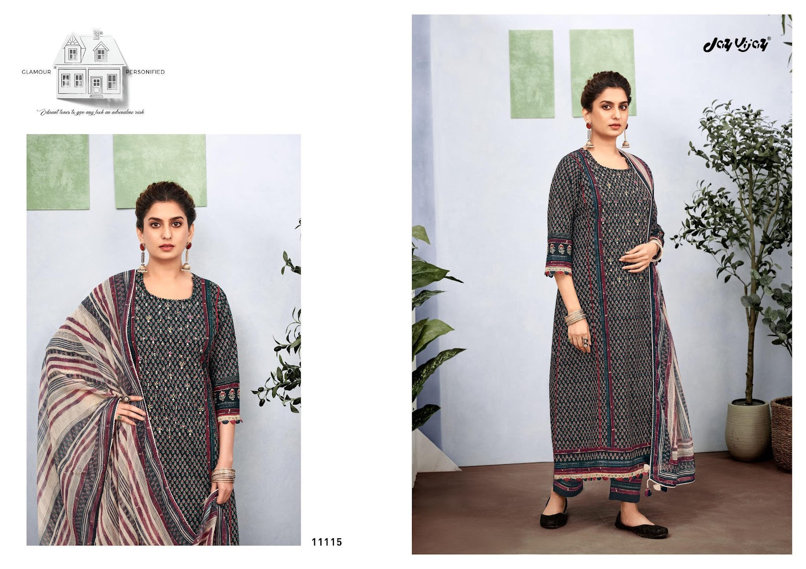 Dil Daar Jay Vijay Cotton Pant Style Suits Wholesale Rate