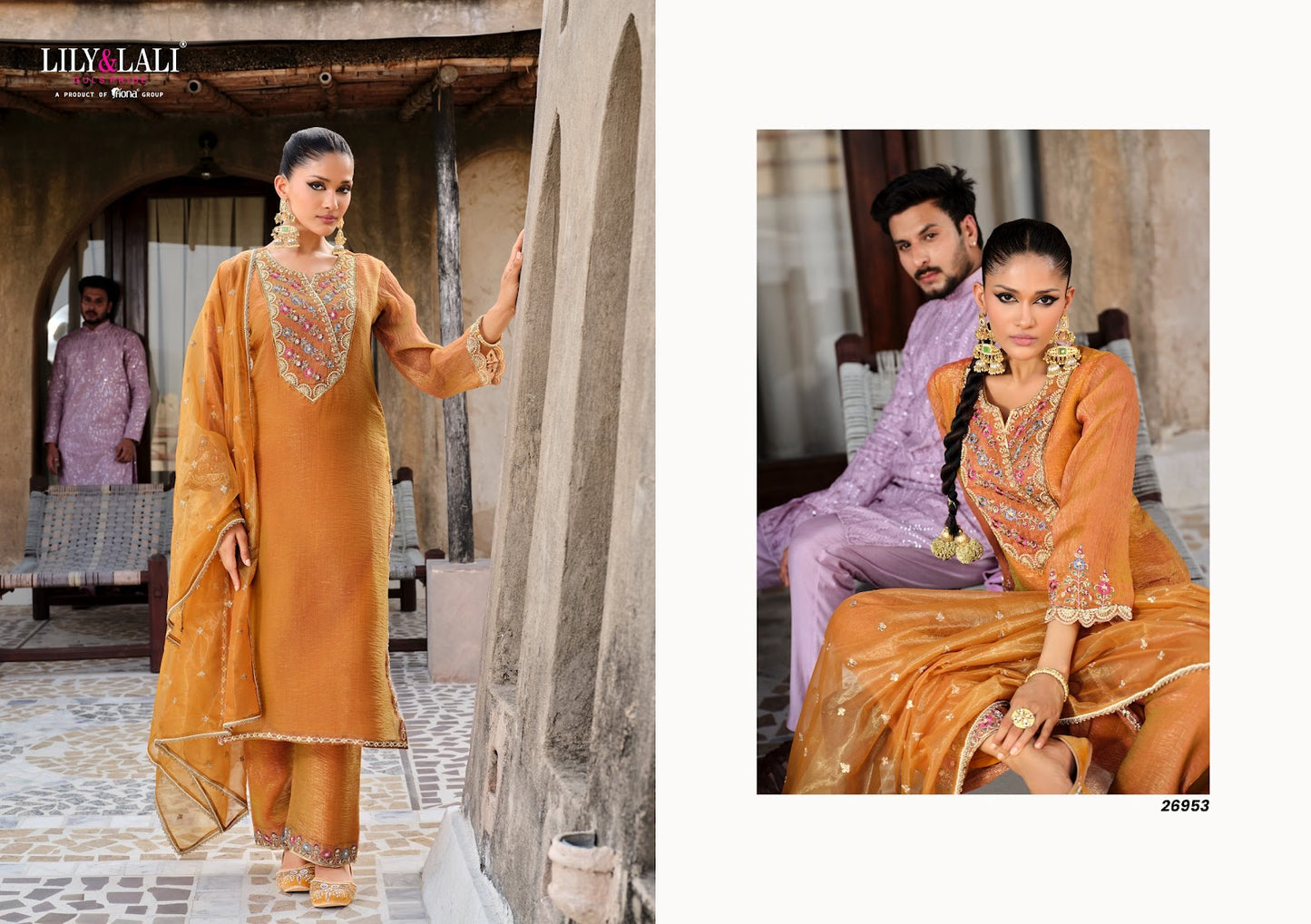 Dilbar Lily Lali Shimmer Readymade Pant Style Suits Manufacturer Ahmedabad
