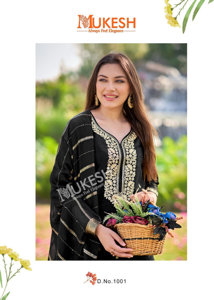 Dilbara Mukesh Banwery Simmer Readymade Pant Style Suits Supplier