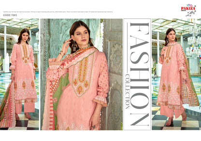 Dilkash Vol 7 Pakiza Prints Lawn Cotton Karachi Salwar Suits Wholesale Rate