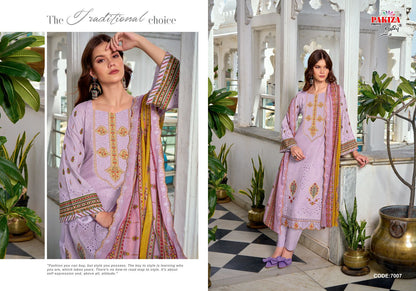 Dilkash Vol 7 Pakiza Prints Lawn Cotton Karachi Salwar Suits Wholesale Rate