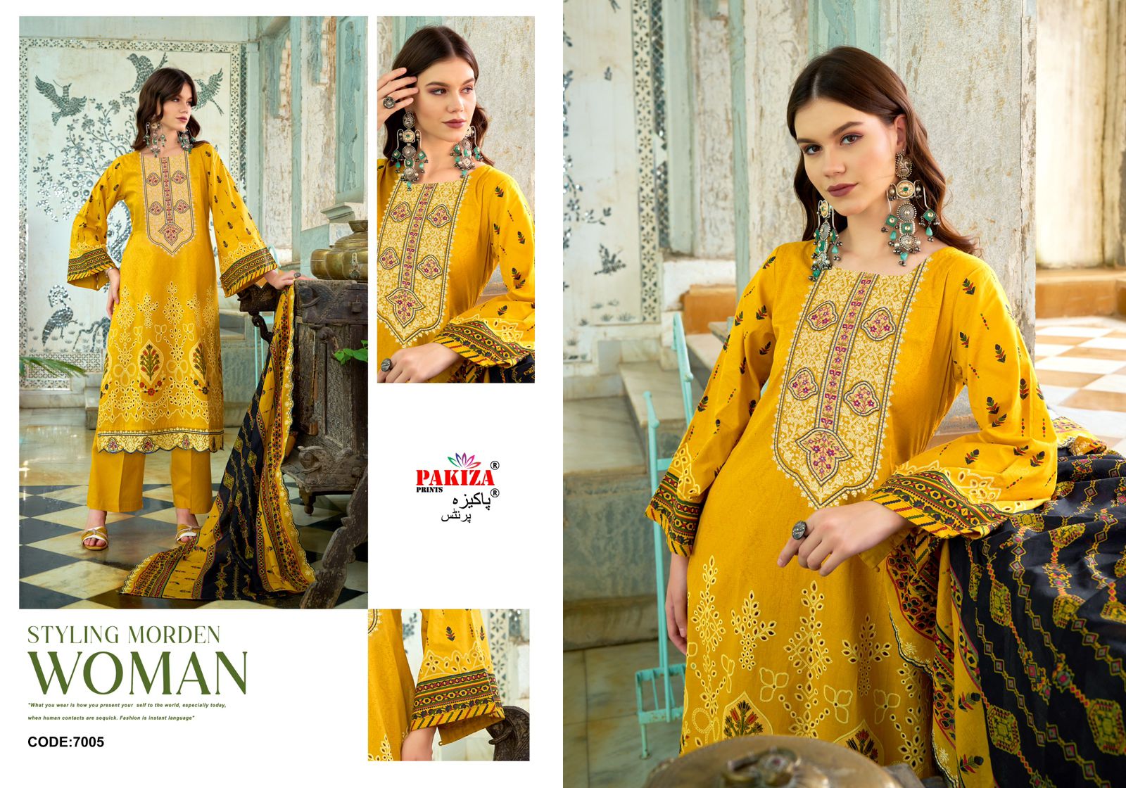 Dilkash Vol 7 Pakiza Prints Lawn Cotton Karachi Salwar Suits Wholesale Rate