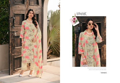 Dilkhush 13143 Simar Mal Pant Style Suits Wholesale