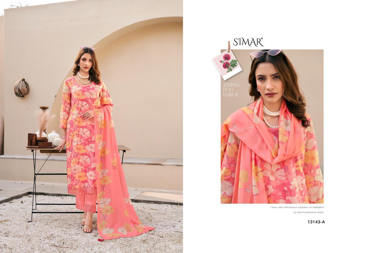 Dilkhush 13143 Simar Mal Pant Style Suits Wholesale