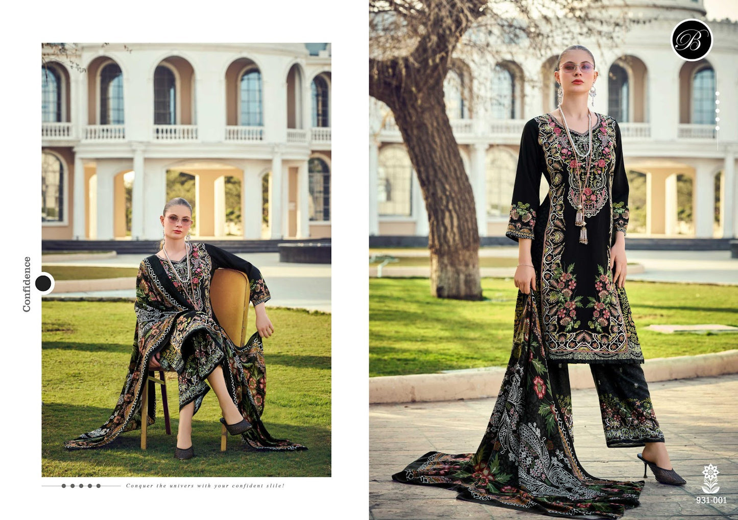 Dilkhush Vol 2 Belliza Designer Studio Viscose Rayon Karachi Salwar Suits Exporter India