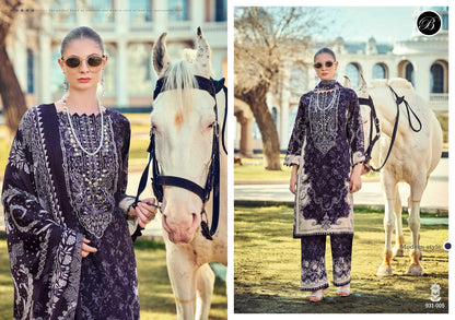 Dilkhush Vol 2 Belliza Designer Studio Viscose Rayon Karachi Salwar Suits Exporter India