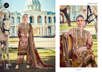 Dilkhush Vol 2 Belliza Designer Studio Viscose Rayon Karachi Salwar Suits Exporter India