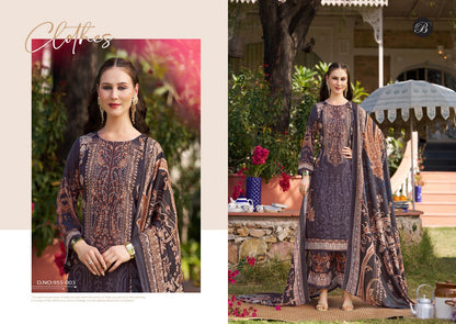 Dilkhush Vol 3 Belliza Designer Studio Viscose Reyon Karachi Salwar Suits Wholesaler India