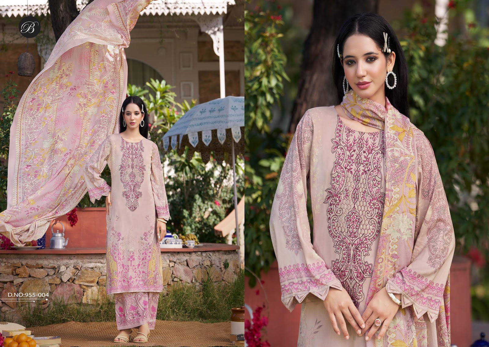 Dilkhush Vol 3 Belliza Designer Studio Viscose Reyon Karachi Salwar Suits Wholesaler India