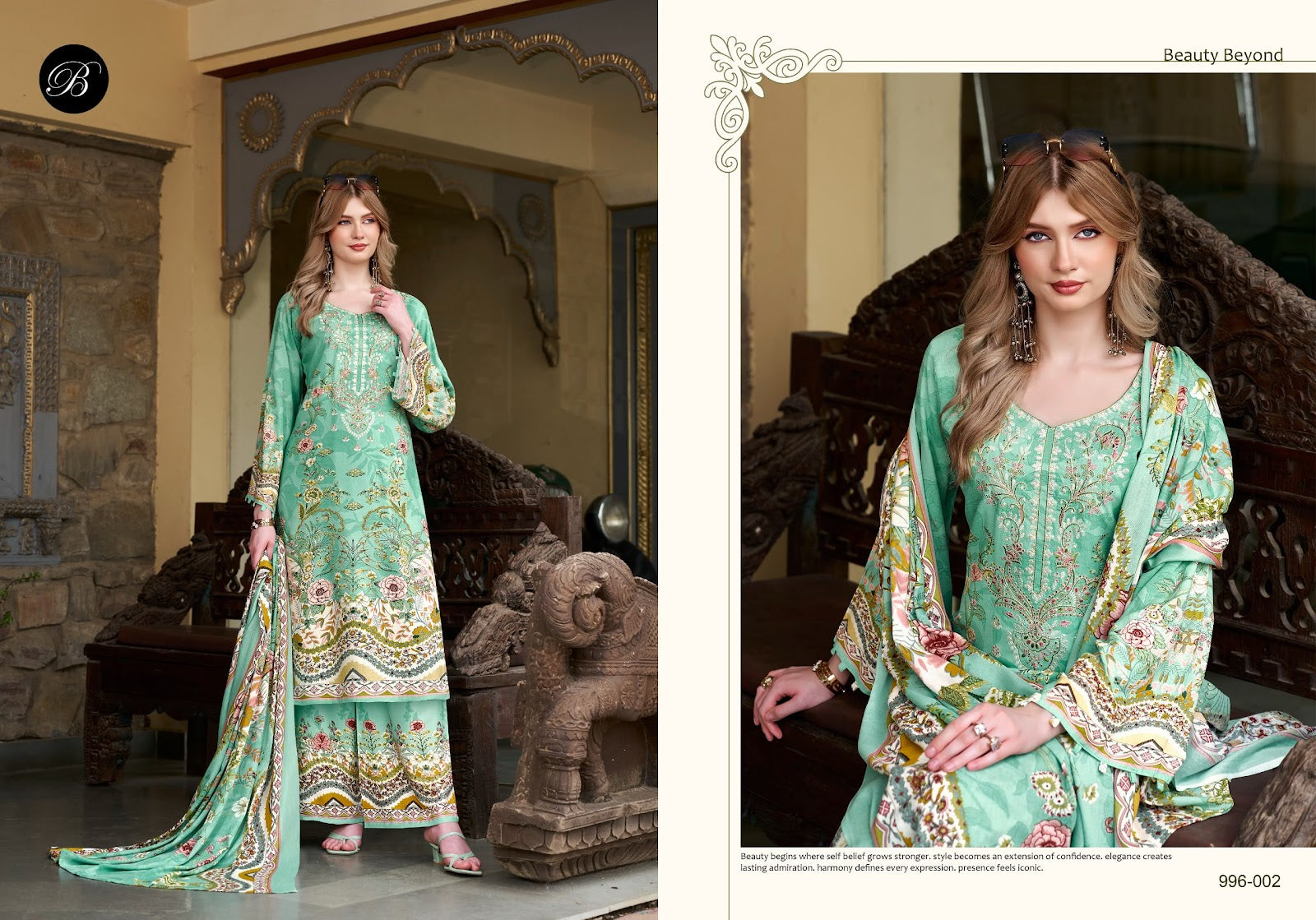 Dilkhush Vol 4 Belliza Designer Studio Viscose Rayon Karachi Salwar Suits Manufacturer India