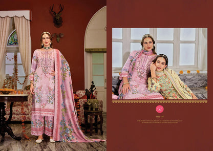 Dilkhush Vol 5 Belliza Designer Studio Viscose Rayon Karachi Salwar Suits Wholesale