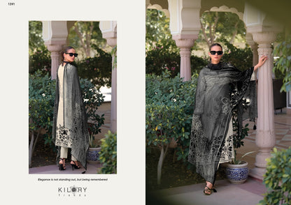 Dillara Kilory Lawn Cotton Pant Style Suits Supplier India
