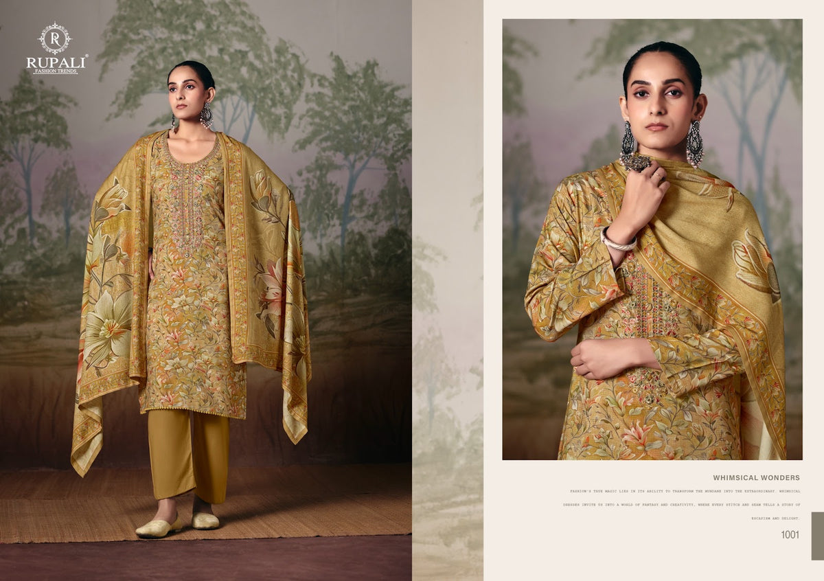 Dilnaaz Rupali Viscose Pashmina Suits Wholesale Rate