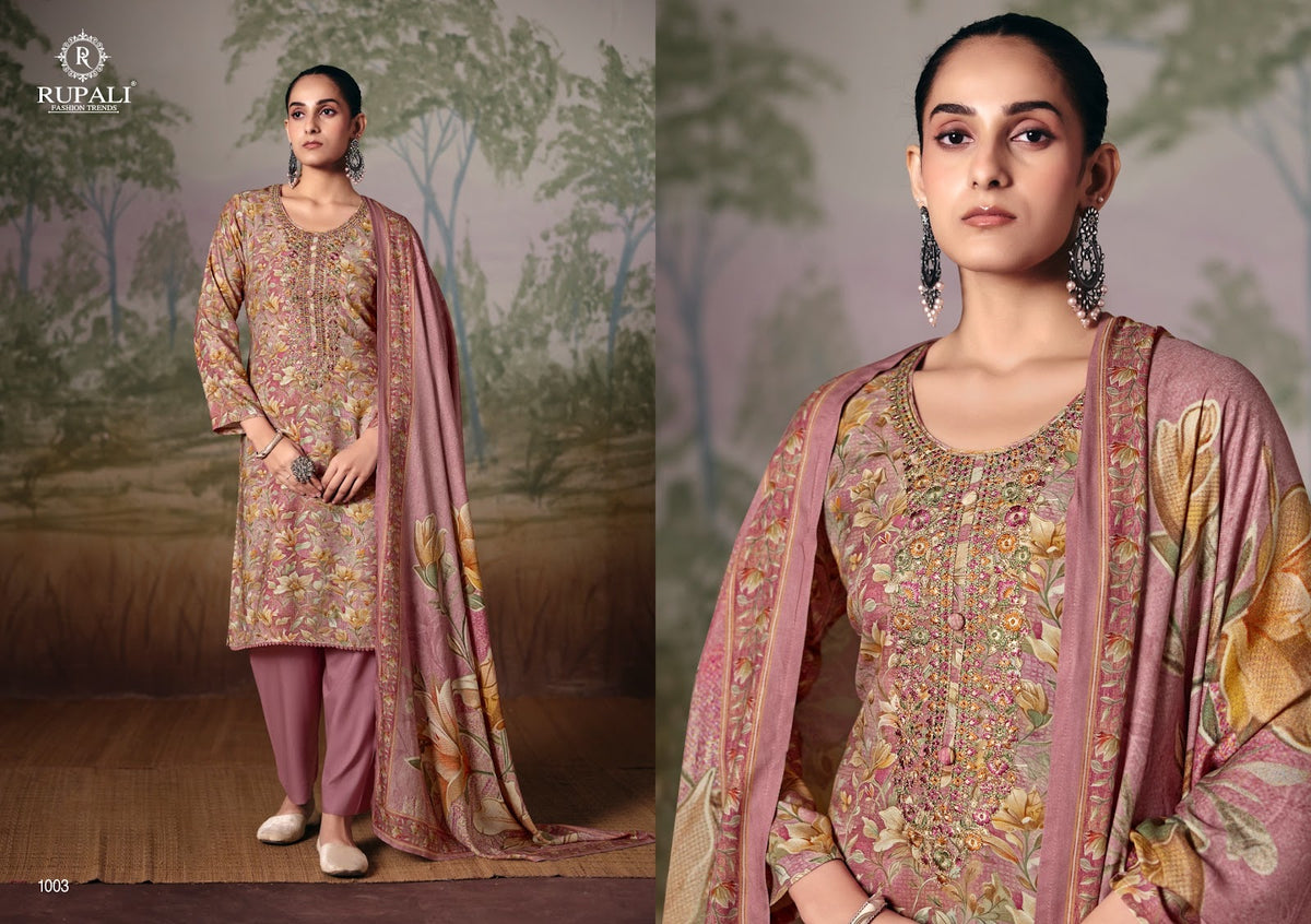 Dilnaaz Rupali Viscose Pashmina Suits Wholesale Rate