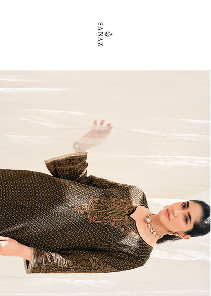 Dilnaaz Sanaz Viscose Crape Pant Style Suits Wholesale